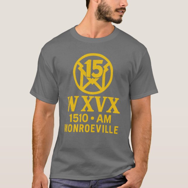 X-15 - WXVX - AM 1510 - Monroeville, PA T-Shirt (Front)