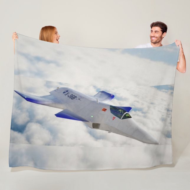 X-36B FLEECE BLANKET (In Situ)