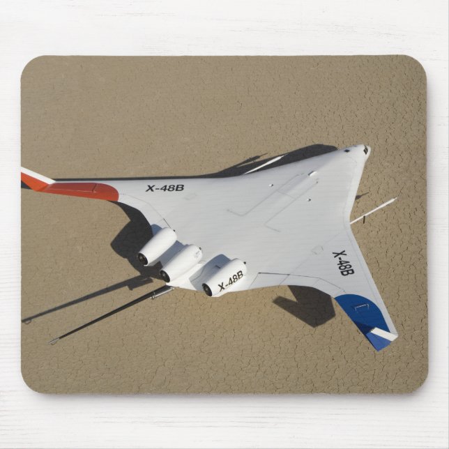 X-48B Blended Wing Body unmanned aerial vehicle 2 Mouse Pad (Front)