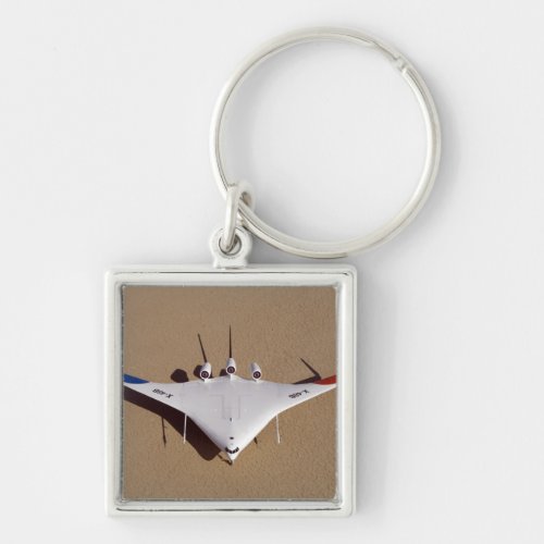 X_48B Blended Wing Body unmanned aerial vehicle 3 Keychain