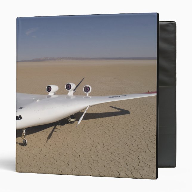 X-48B Blended Wing Body unmanned aerial vehicle 4 Binder (Front/Inside)