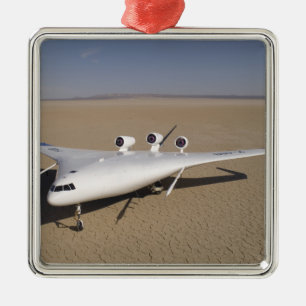 X-48B Blended Wing Body unmanned aerial vehicle 4 Metal Ornament