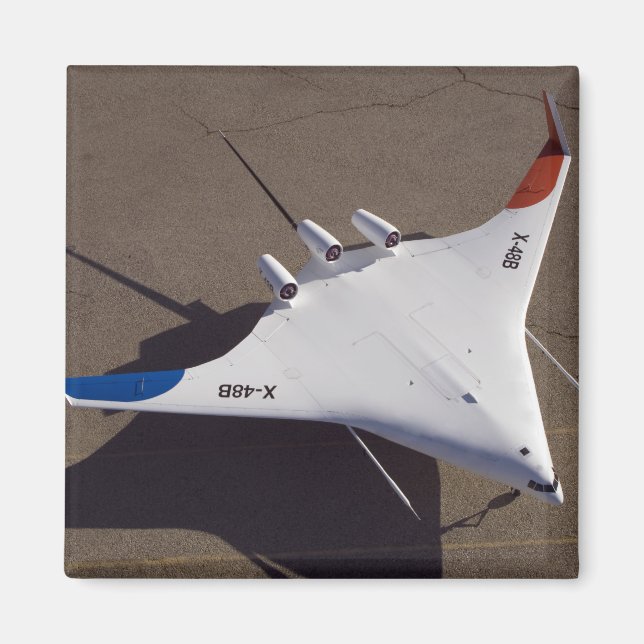 X-48B Blended Wing Body unmanned aerial vehicle Magnet (Front)