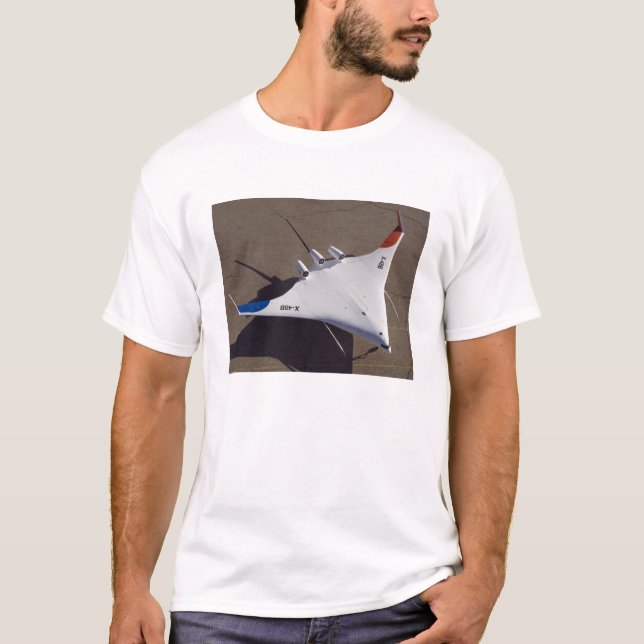 X-48B Blended Wing Body unmanned aerial vehicle T-Shirt (Front)
