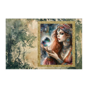 *~* x A100 Psychic Boho Gypsy Woman Art Photo