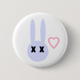 X-Bunnie Pinback Button