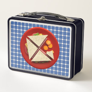 X-Carrot Metal Lunch Box