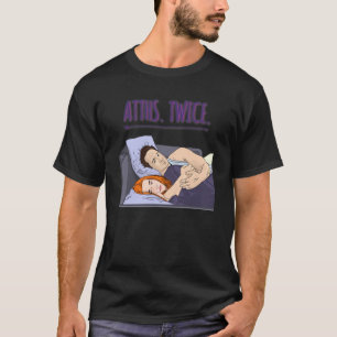 X Files ATTHS TWICE Mulder and Scully in bed by Mi T-Shirt