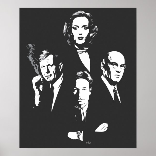 X Files Poster (Front)