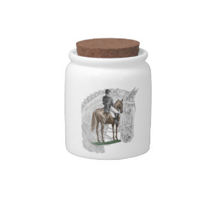 X-Halt Salute Dressage Horse Candy Jar