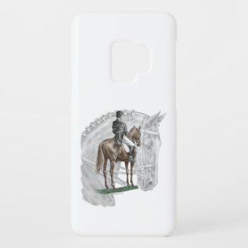 X-halt Salute Dressage Horse Case-mate Samsung Galaxy S9 Case by KelliSwan at Zazzle