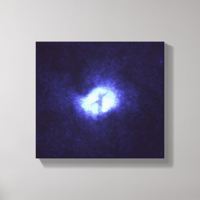 X in Whirlpool Galaxy M51 Canvas Print (Front)