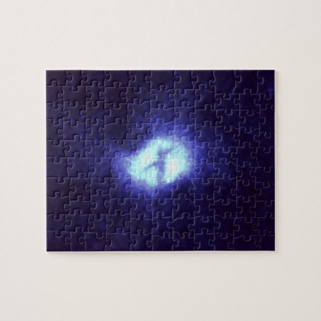 X in Whirlpool Galaxy M51 Jigsaw Puzzle (Horizontal)