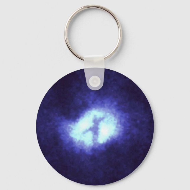 X in Whirlpool Galaxy M51 Keychain (Front)