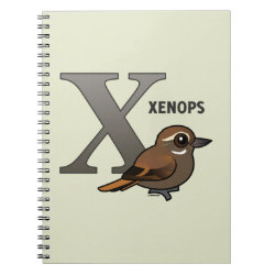 X is for Xenops Photo Notebook (6.5