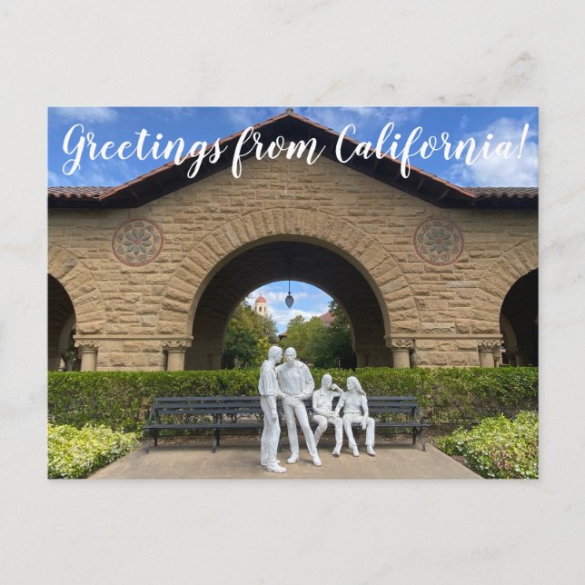 X.ITINERARIES: Greetings from California Postcard (Front)