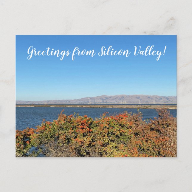 X.ITINERARIES: Greetings from Silicon Valley! Postcard (Front)