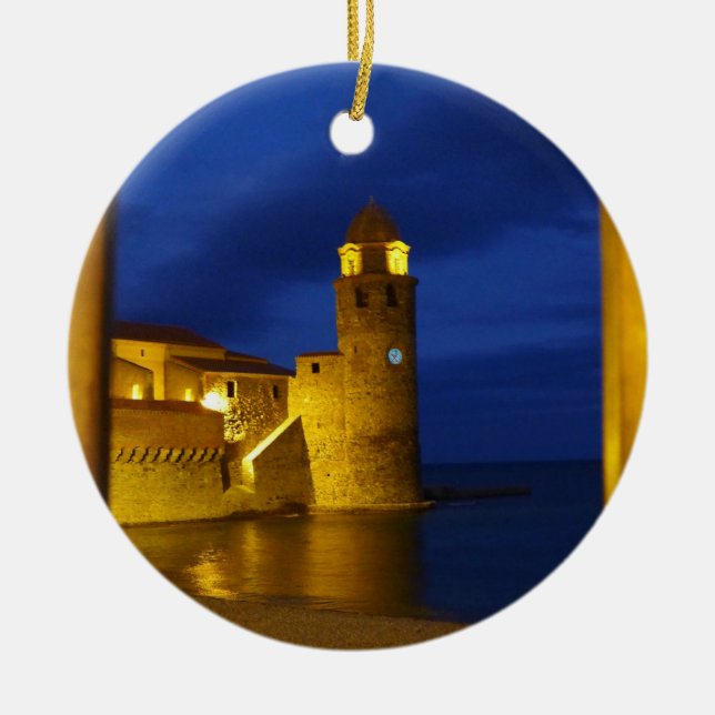 X.ITINERARIES: Medieval Light Ceramic Ornament (Front)