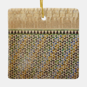 X.ITINERARIES: Moorish Tessellations Ceramic Ornament