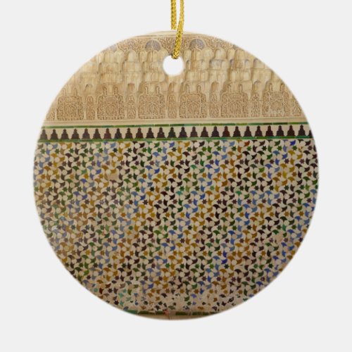 XITINERARIES Moorish Tessellations Ceramic Ornament