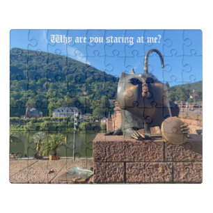 X.ITINERARIES: Why are you staring at me? Jigsaw Puzzle
