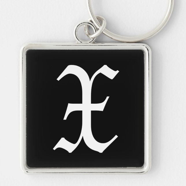 X KEYCHAIN (Front)