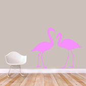 X-Large Flamingos Wall Decal Set (X-Large)