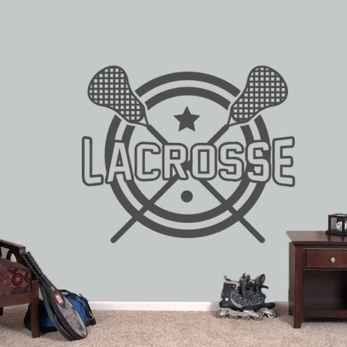 X_Large Lacrosse Wall Decal