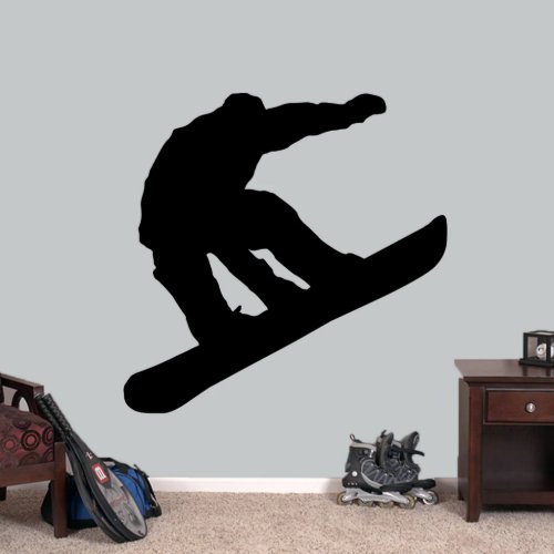 X_Large Snowboarder Wall Decal