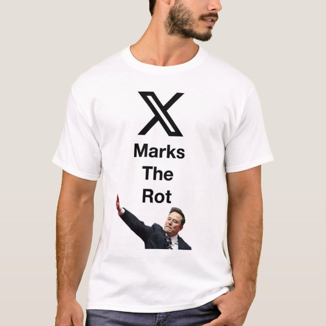 X Marks The Rot Anti-Musk Shirt (Front)