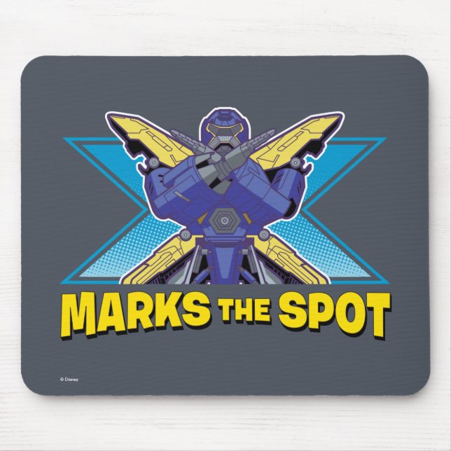 X Marks the Spot Mouse Pad (Front)