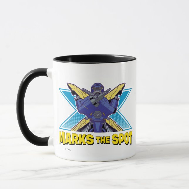 X Marks the Spot Mug (Left)