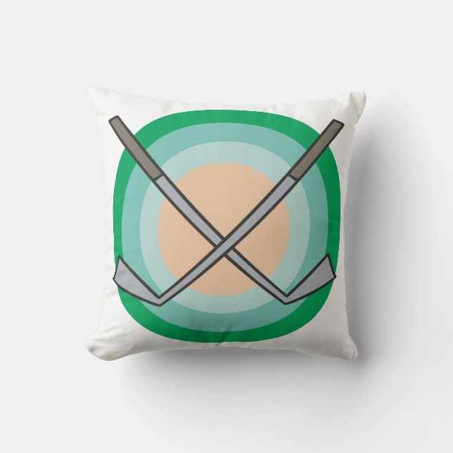 X Marks The Spot Throw Pillow (Front)