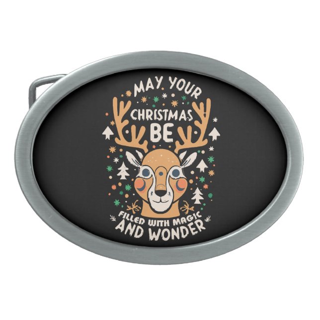 X-MAS BELT BUCKLE (Front)