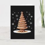 X-mas Choux Pastry And Spanish Fried Dough Dessert Card