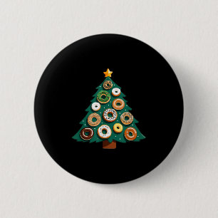 X-mas Morning Breakfast Pastry And Bakery Shop Uni Button