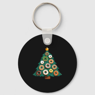 X-mas Morning Breakfast Pastry And Bakery Shop Uni Keychain