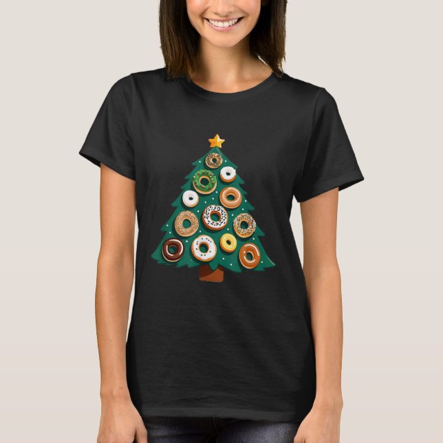 X-mas Morning Breakfast Pastry And Bakery Shop Uni T-Shirt (Front)