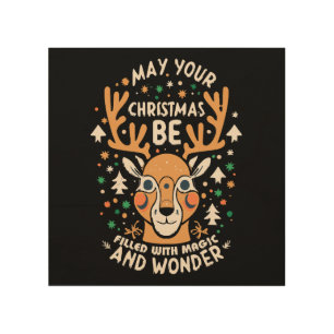 X-MAS WOOD WALL ART
