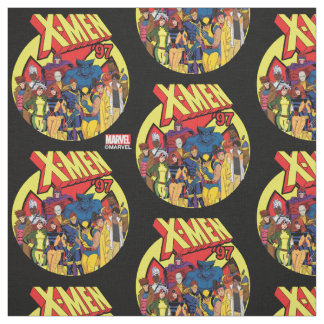 X-Men '97 Character Group Graphic Fabric