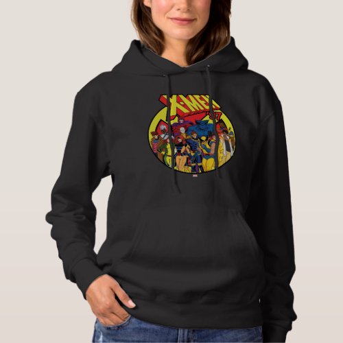 X_Men 97 Character Group Graphic Hoodie