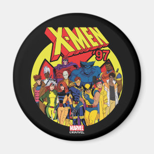 X-Men '97 Character Group Graphic Magnet