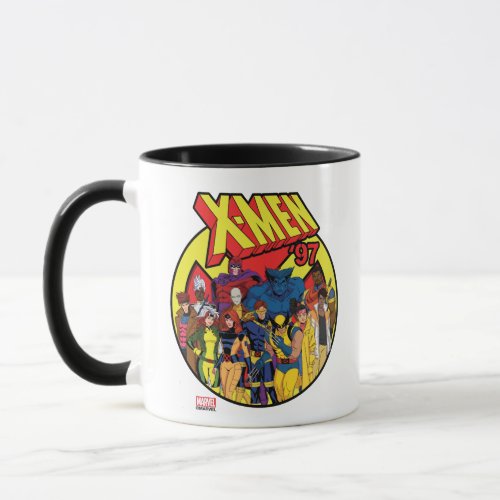 X_Men 97 Character Group Graphic Mug