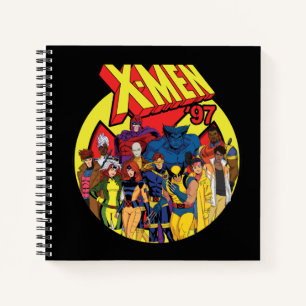 X-Men '97 Character Group Graphic Notebook