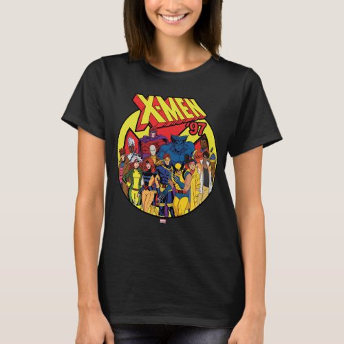 X_Men 97 Character Group Graphic T_Shirt