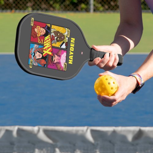 X_Men 97 Comic Panel Grid Pickleball Paddle