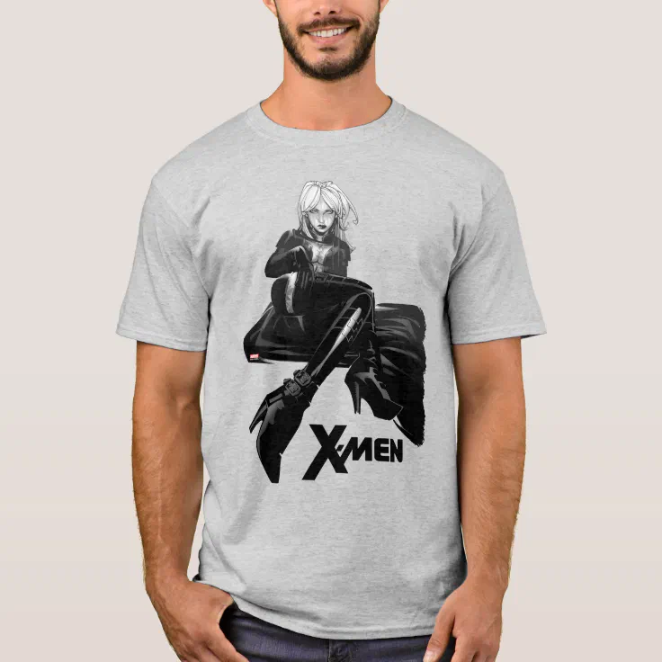 intellektuel til stede lugtfri X-Men | Black & White Emma Frost T-Shirt | Zazzle