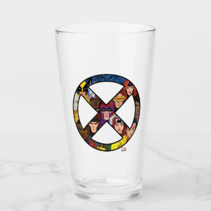 X-Men Character Icon Glass