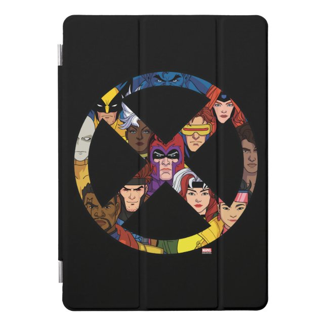 X-Men Character Icon iPad Pro Cover (Front)