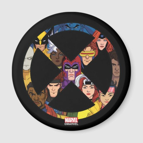 X_Men Character Icon Magnet